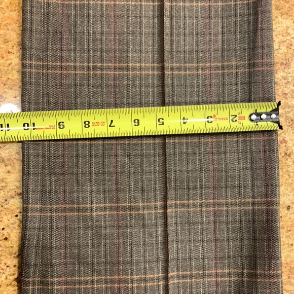 Women’s Plaid Dress Pants. These have been altered - measurements shown in pix - Picture 9 of 9